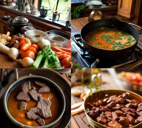 家常酱牛肉，营养美味一锅成,家常酱牛肉制作攻略，美味与营养的完美结合,风味,第1张