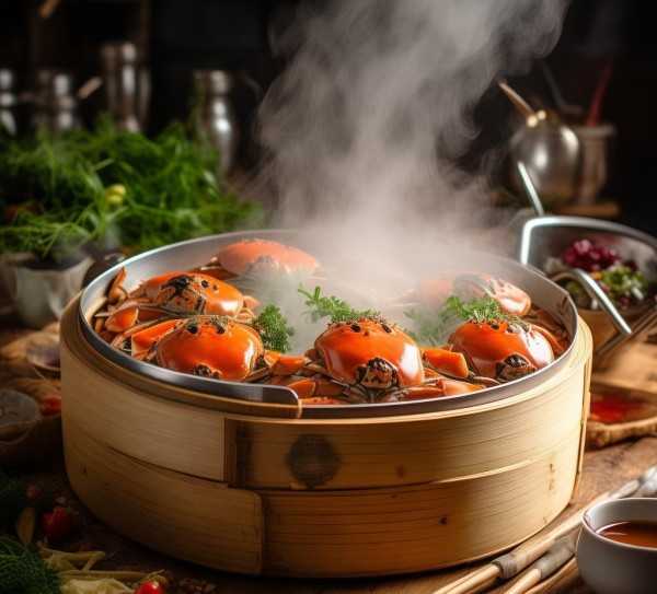 蒸螃蟹的最佳时间与技巧揭秘,螃蟹要蒸多少分钟？揭秘蒸螃蟹的最佳时间与技巧,最佳时间,蒸制时间,传统美食,第1张