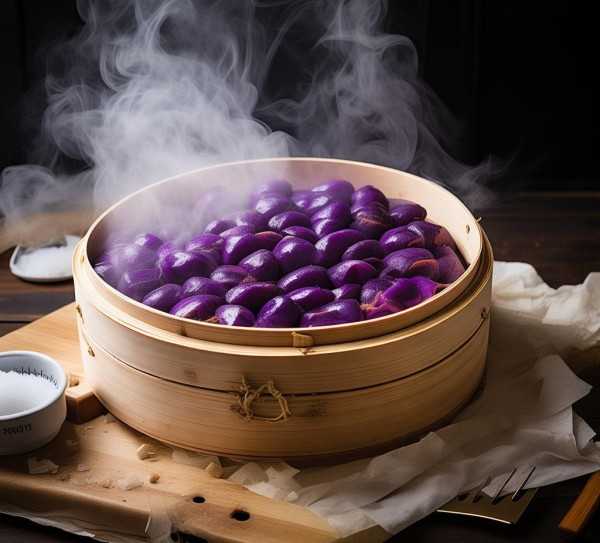 紫薯蒸至熟透,最佳蒸制时间与技巧大揭秘,最佳时间,蒸制时间,食用方法,第1张 紫薯蒸至熟透,最佳蒸制时间与技巧大揭秘,紫薯蒸多久能熟?揭秘蒸紫薯的最佳时间与技巧,最佳时间,蒸制时间,食用方法,第1张