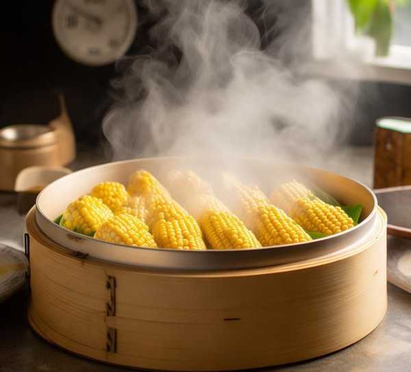 玉米蒸煮时间攻略，掌握最佳时长，美味玉米轻松做,玉米的完美蒸煮时间，如何把握蒸多久才能美味可口,甜玉米,第1张