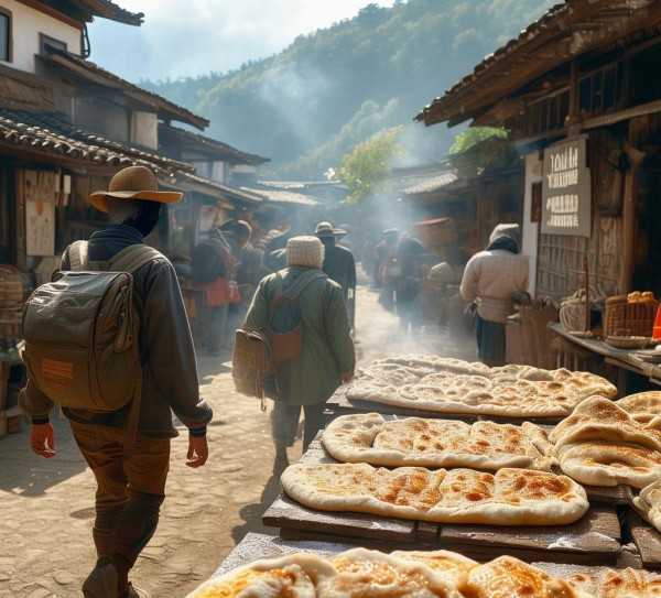 烧饼寻根之旅，揭秘烧饼的故乡与特产之谜,探寻烧饼的故乡，烧饼是哪里的特产？,风味,传承,传统美食,第1张