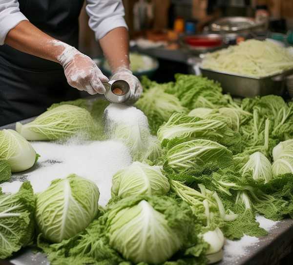 酸菜腌制秘籍，100斤酸菜如何精准放盐？,腌100斤酸菜，究竟放多少盐？详解腌制酸菜的秘诀！,盐量,第1张