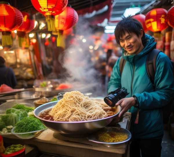 东北冷面，探寻东北美食文化的瑰宝,探寻美食之源，冷面—东北的独特特产,风味,传承,鸡蛋,第1张