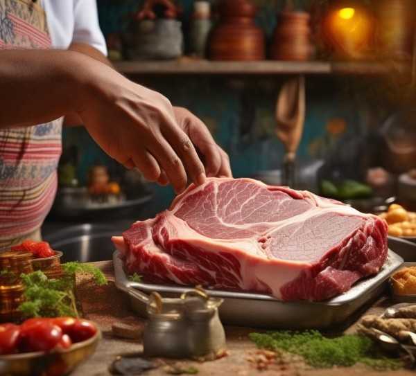探寻印度美食灵魂，哈拉巴肉的神秘面纱,揭秘哈拉巴肉，探寻印度美食的灵魂部位,印度美食,哈拉巴肉,第1张