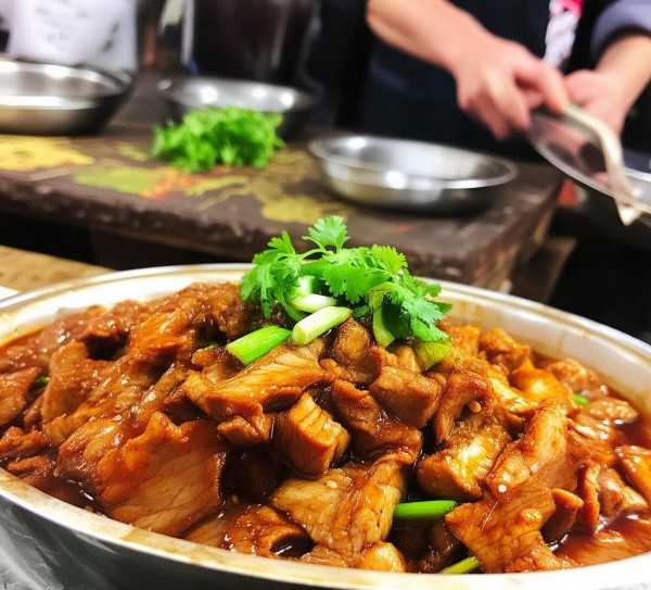蒜泥白肉的地理溯源，一场味蕾与历史的邂逅,蒜泥白肉，探寻这道美味佳肴的地理之源,风味,美食文化,起源之谜,第1张