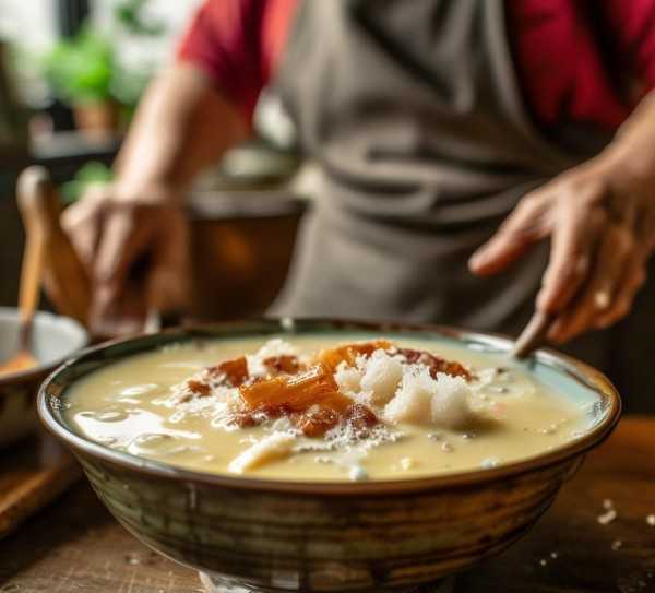 姜撞奶，寻味之源，揭秘传统美食的诞生地与风味奥秘,探寻美食之源，姜撞奶，揭秘其诞生地与独特风味,风味,传承,滋补,第1张