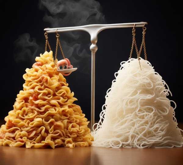 面食与粉类拼，面与粉热量大比拼,面食与粉类大比拼，面和粉哪个热量更高？,热量,摄入量,第1张