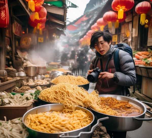 东北烤冷面，探寻传统美食的神秘魅力