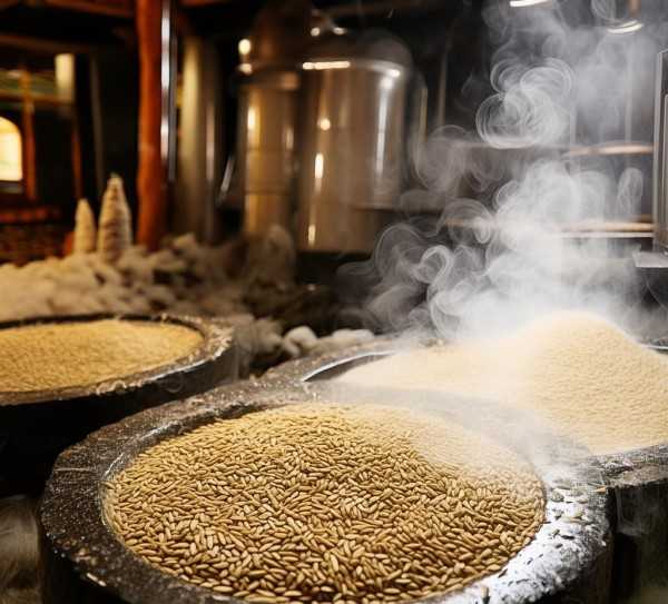 糯米酒酿造秘籍，传统工艺与现代产量平衡的艺术解析,一斤糯米酿造米酒的奥秘，揭秘传统工艺与现代产量的平衡,风味,传承,糯米,第1张