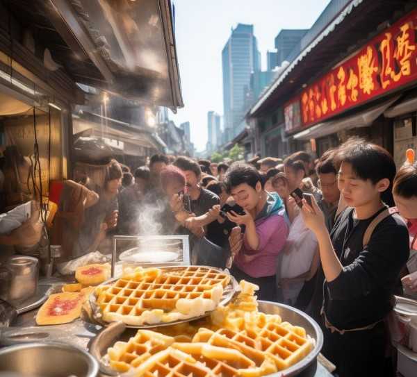 鸡蛋仔，街头小吃逆袭网红，揭秘其源远流长的魅力,鸡蛋仔，从街头小吃到网红美食，探寻其起源与魅力,传承,鸡蛋,美食文化,第1张