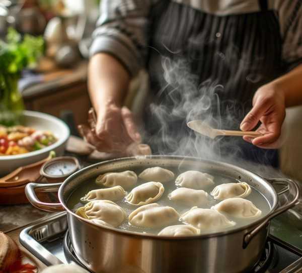 家常速成，轻松煮出美味冻饺子,家常美味，轻松掌握—如何煮出冻饺子,家常速成,冻饺子,第1张