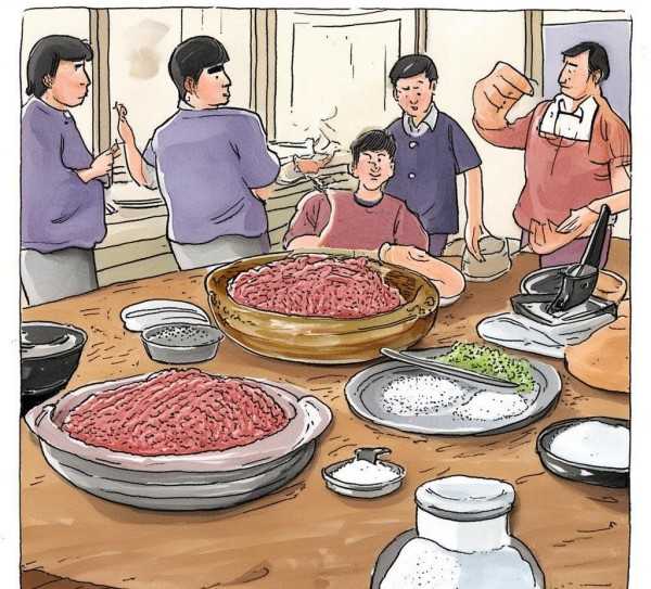 饺子馅制作指南，肉馅放盐的黄金比例揭秘,饺子馅制作秘籍，一斤肉放多少盐最适宜？,传统美食,秘籍,第1张